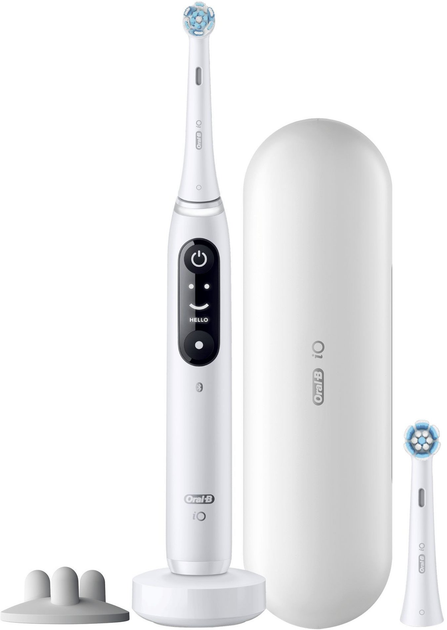 Elektryczna szczoteczka do zębów Oral-B iO Series 7S Biała + Brush Head + TC (613116) - obraz 2