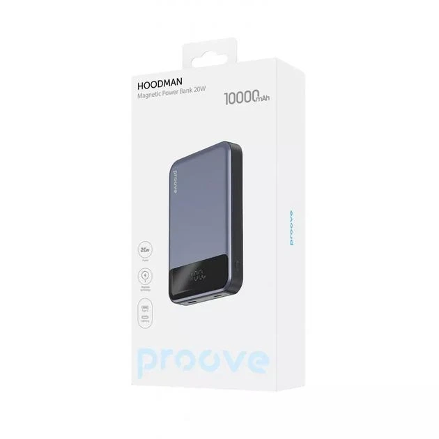 Повербанк Proove Hoodman Magnetic 20W 10000 mAh - зображення 2