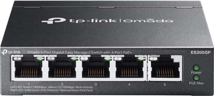 Przełącznik TP-LINK Omada ES205GP - obraz 1