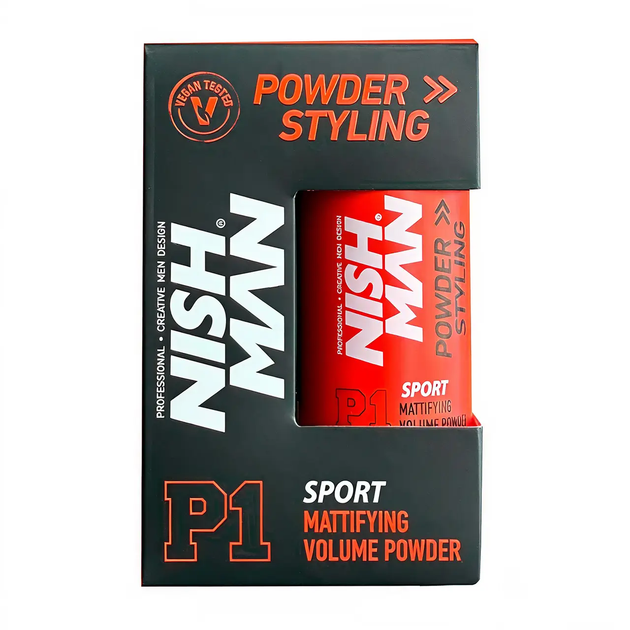 Пудра для укладання волосся Nishman Styling Powder P1 Sport 20 г - Фото 2 Пудра для укладання волосся Nishman Styling Powder P1 Sport 20 г - зображення 2
