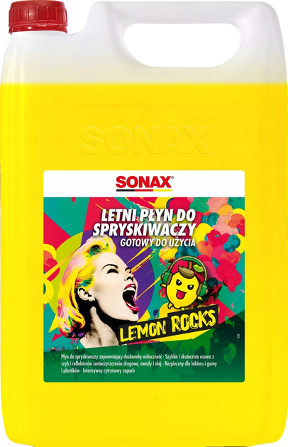 Літній омивач скла Sonax Лимон 4 л 4 шт. (4056554010060) - зображення 2