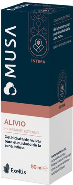 Żel do higieny intymnej Exeltis Musa Alvio nawilżający 50 ml (8470002153110) - obraz 1