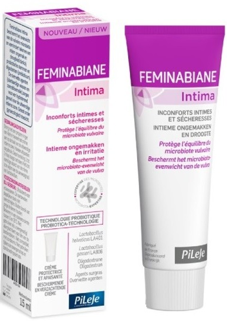 Крем для інтимної гігієни PiLeJe Feminabiane Intima проти дискомфорту та сухості 15 мл (3701145600878) - зображення 1