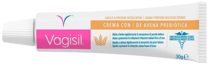 Крем для інтимної гігієни Vagisil 2 в 1 заспокійливий 30 г (5010934004673) - зображення 2
