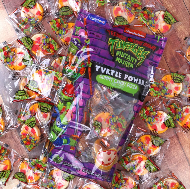 Жевательные конфеты BIP TMNT Pizza Gummie Bag 176 г (8714786309944) - Фото 2 Жевательные конфеты BIP TMNT Pizza Gummie Bag 176 г (8714786309944) - изображение 2