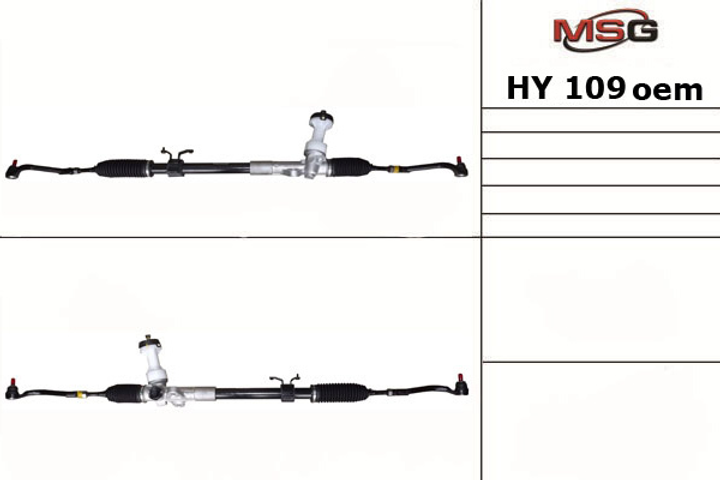 Рульова рейка без ГУР Hyundai Tucson (IX35) 09-16, Hyundai Tucson 04-09, Kia Sportage 10-15 MANDO HY109OEM (565002s000, 56500-2S001, 565003W000) - зображення 1