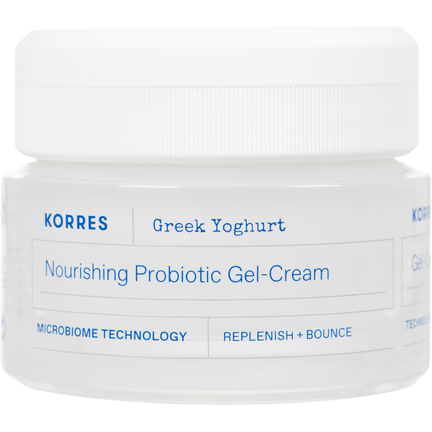 Zestaw do pielęgnacji twarzy Korres Żel-krem do twarzy Nourishing Probiotic 40 ml + Serum do twarzy Greek Yoghurt & Microbiome Technology 15 ml (5203069127595) - obraz 2