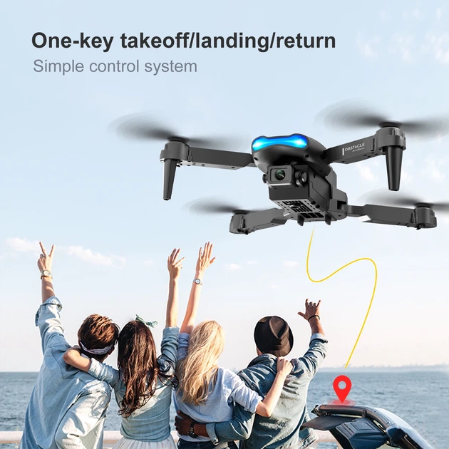 Складной квадрокоптер дрон К3&E99 Pro 4K HD, FPV Wi-Fi, с кейсом, с дистанционным управлением и функцией удержания высоты - изображение 9