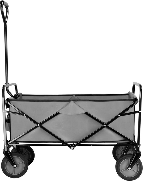 Wózek ogrodowy Springos 90 x 52 x 120 cm Grey (5907719452494) - obraz 2