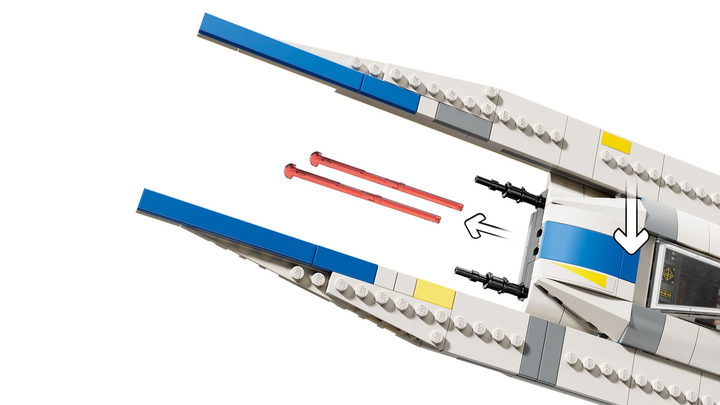 Конструктор LEGO Star Wars Винищувач U-Wing Повстанців 594 елемента (75399) - зображення 6