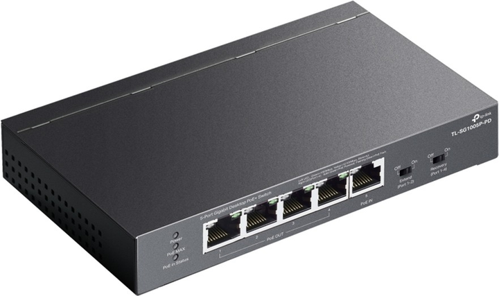 Przełącznik TP-LINK TL-SG1005P-PD - obraz 3