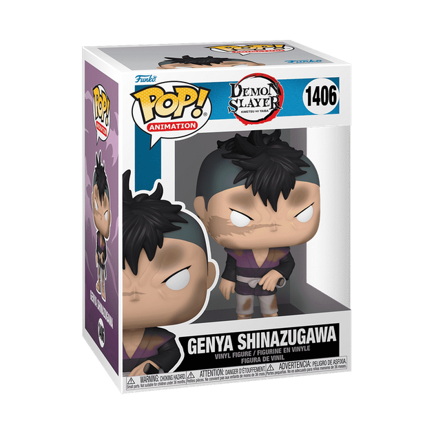 Фігурка Funko POP! GENYA SHINAZUGAWA / ФАНКО ПОП КЛИНОК, ЩО РОЗСІКАЄ ДЕМОНІВ - ГЕН'Я СІНАДЗУГАВА Чорний+Фіолетовий 1SIZE (999971) - Фото 3 Фігурка Funko POP! GENYA SHINAZUGAWA / ФАНКО ПОП КЛИНОК, ЩО РОЗСІКАЄ ДЕМОНІВ - ГЕН'Я СІНАДЗУГАВА Чорний+Фіолетовий 1SIZE (999971) - зображення 3