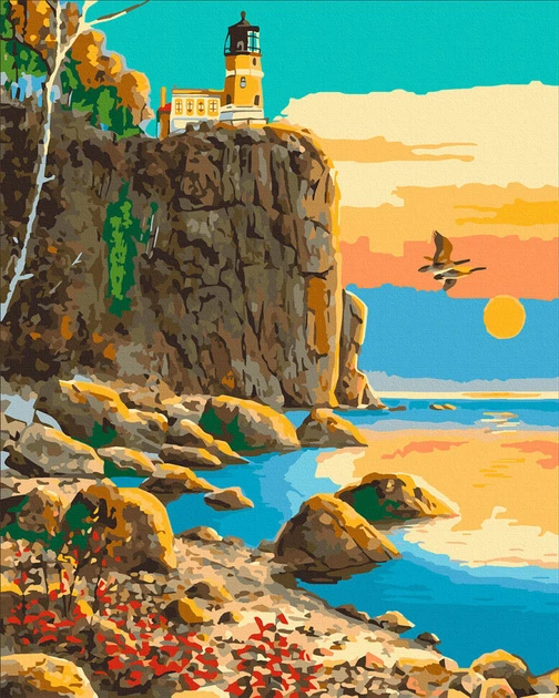 Картина за номерами Маяк Спліт - Рок Art Craft 10570-AC 40х50 см - Фото 1 Картина за номерами Маяк Спліт - Рок Art Craft 10570-AC 40х50 см - изображение 1