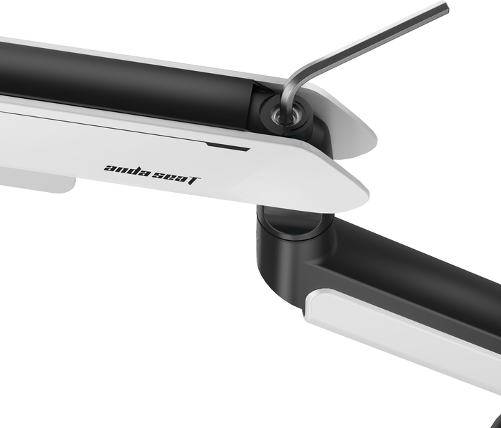 Uchwyt do monitora Anda Seat Stealth Pro II 17''-42'' White (AD-W-A9-1S-BW) - obraz 5