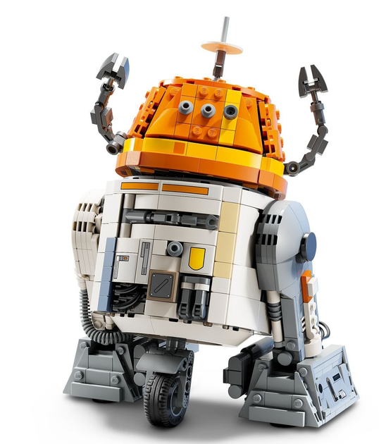 Klocki konstrukcyjne LEGO Star Wars Droid astromechaniczny Chopper C1-10P 1039 elementów (75416) - obraz 3