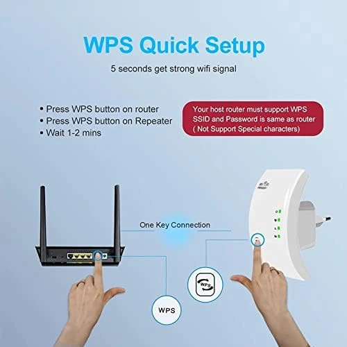Підсилювач Wi-Fi сигналу Pix-Link WR01 з підтримкою WPS та режимами Repeater/AP, до 300 Мбіт/с White - Фото 9 Підсилювач Wi-Fi сигналу Pix-Link WR01 з підтримкою WPS та режимами Repeater/AP, до 300 Мбіт/с White - изображение 9
