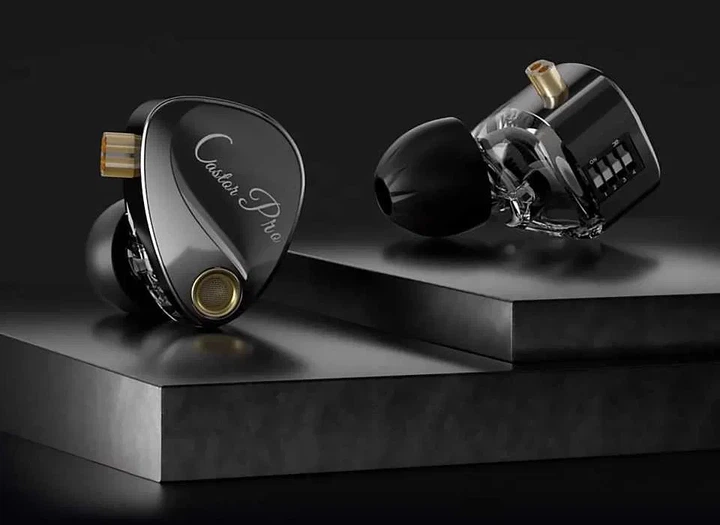 KZ Castor Bass Pro (No Mic, Tuning Switches) – In-Ear Monitor навушники з подвійними динамічними драйверами і перемикачами налаштування для Hi-Fi звуку з потужним басом - зображення 2