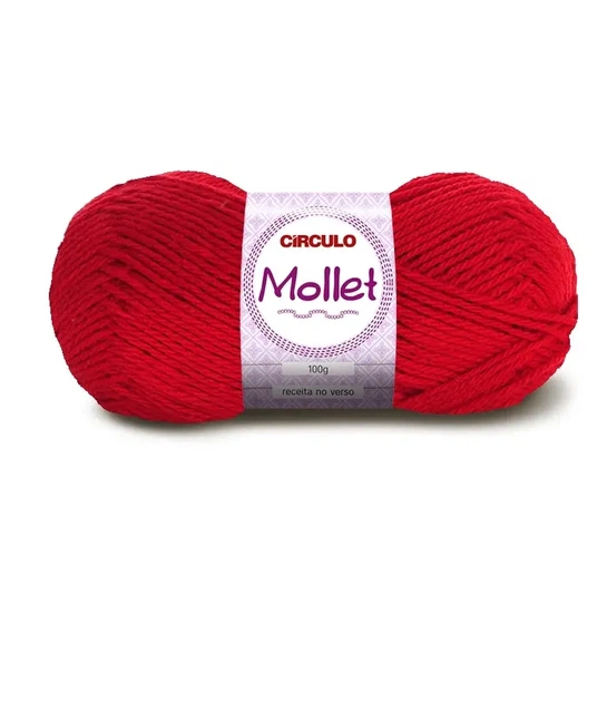3635 MOLLET пряжа пряжа (100% акрил, 100гр, 200м), червоний - Фото 1 3635 MOLLET пряжа пряжа (100% акрил, 100гр, 200м), червоний - изображение 1