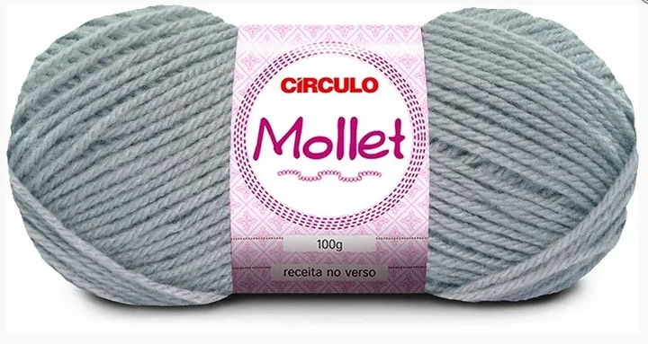8088 MOLLET пряжа пряжа (100% акрил, 100гр, 200м,), сірий - Фото 1 8088 MOLLET пряжа пряжа (100% акрил, 100гр, 200м,), сірий - изображение 1