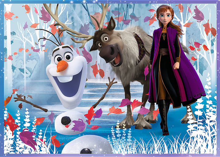 Пазли 4в1 Trefl Frozen II Подорож у невідоме 35+48+54+70 елементів 34323 (5900511343236) - зображення 3