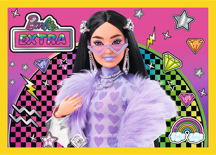 Пазлы 4 in 1 Trefl Barbie Веселый мир Барби 35+48+54+70 элементов (5900511346268) - Фото 5 Пазлы 4 in 1 Trefl Barbie Веселый мир Барби 35+48+54+70 элементов (5900511346268) - изображение 5
