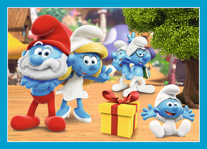 Пазли 4в1 Trefl The Smurfs Село Смурфів 35+48+54+70 елементів 34656 (5900511346565) - Фото 3 Пазли 4в1 Trefl The Smurfs Село Смурфів 35+48+54+70 елементів 34656 (5900511346565) - зображення 3