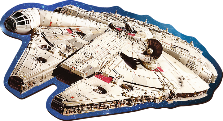 Пазл Trefl Wooden Star Wars Тысячелетний сокол 160 элементов (5900511201895) - изображение 2