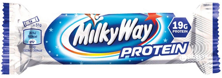 Батончик Milky Way Protein Bar 51 г (5060402904936) – фото