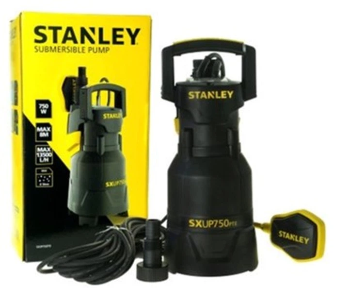 Дренажный насос для чистой воды Stanley 0.75 кВт, 13500 л/ч SXUP750PTE - Фото 4 Дренажный насос для чистой воды Stanley 0.75 кВт, 13500 л/ч SXUP750PTE - изображение 4