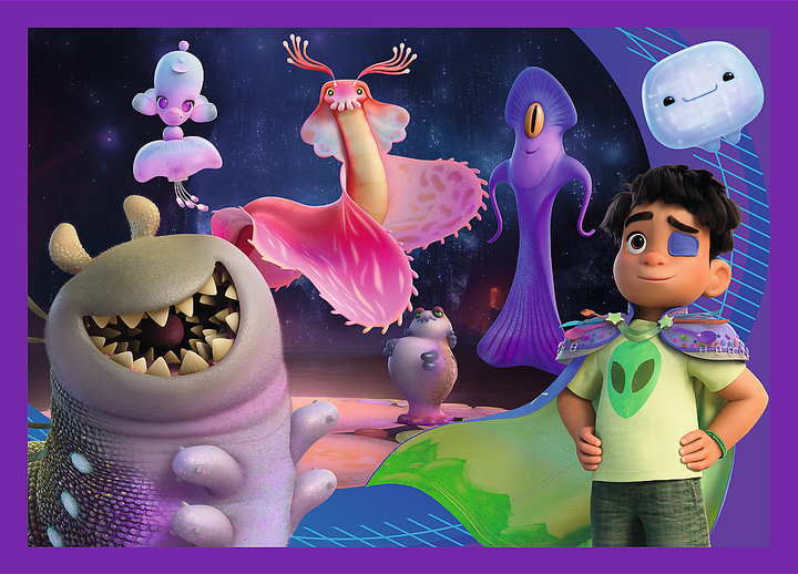 Пазли 4в1 Trefl Elio Позаземні місії 35+48+54+70 елементів 34665 (5900511346657) - зображення 5