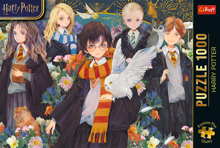 Пазл Trefl Premium Plus Harry Potter Гарри Поттер 1000 элементов (5900511120820) - Фото 3 Пазл Trefl Premium Plus Harry Potter Гарри Поттер 1000 элементов (5900511120820) - изображение 3