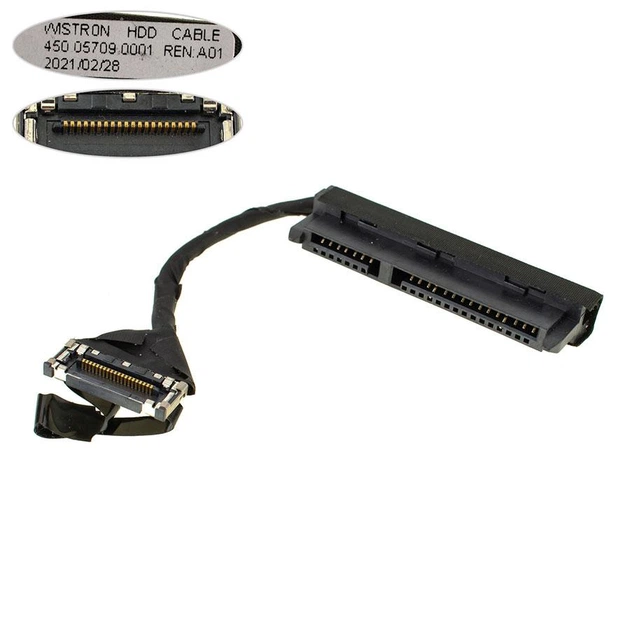 Шлейф жорсткого диска SSD/HDD для ноутбука DELL (3460 3470 3570 3560 ) (450.05709.0001) - Фото 1 Шлейф жорсткого диска SSD/HDD для ноутбука DELL (3460 3470 3570 3560 ) (450.05709.0001) - изображение 1