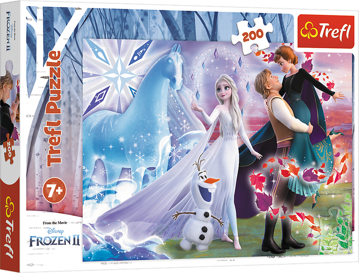 Пазл Trefl Frozen II Волшебный мир сестер 200 элементов (5900511132656) - Фото 1 Пазл Trefl Frozen II Волшебный мир сестер 200 элементов (5900511132656) - изображение 1
