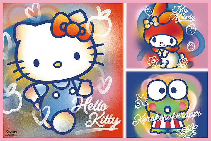 Пазлы Trefl Hello Kitty Поздравляю Китти и друзей 2х200 элементов (5900511133363) - Фото 2 Пазлы Trefl Hello Kitty Поздравляю Китти и друзей 2х200 элементов (5900511133363) - изображение 2