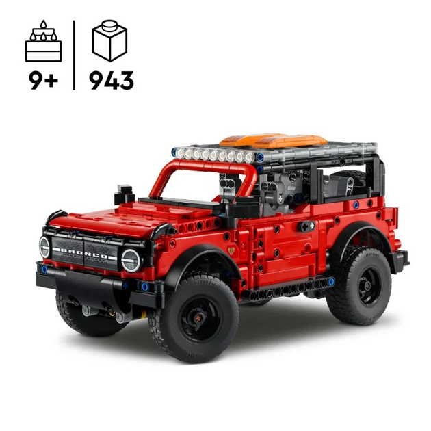 Конструктор LEGO Technic SUV Ford Bronco 943 деталі 42213 (5702017816364) - зображення 4