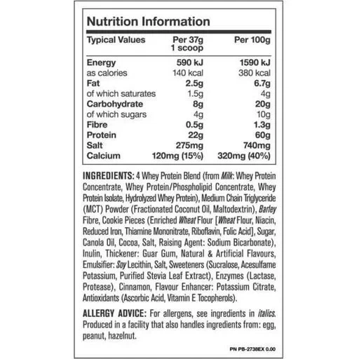 Сывороточный протеин PVL Mutant Whey Vanilla Ice Cream 2270 грам - изображение 3