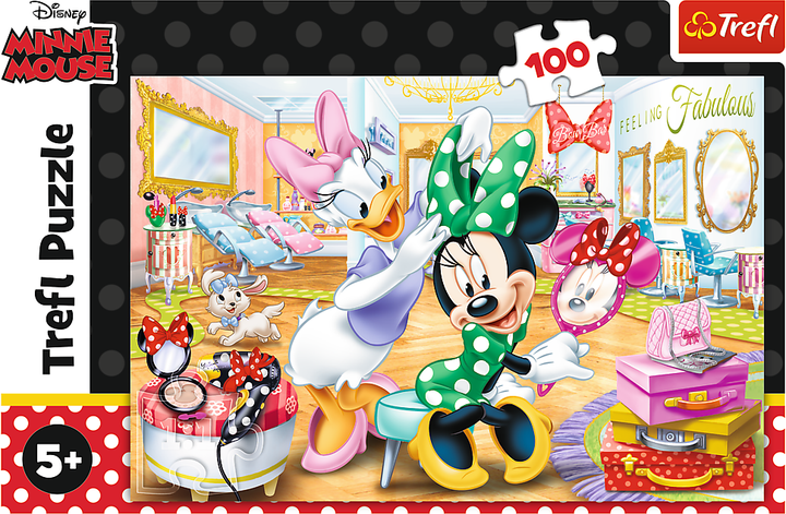 Пазл Trefl Mickey Mouse Мини в салоне красоты 100 элементов (5900511163872) - изображение 3
