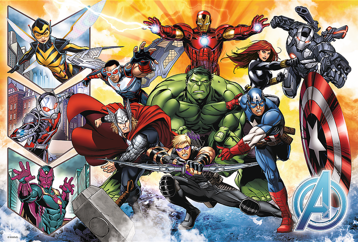 Пазл Trefl Marvel The Avengers Сила Мстителей 100 элементов (5900511164312) - изображение 2