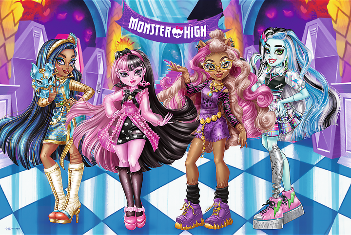 Пазл Trefl Monster High Жахливі друзі 100 елементів 16505 (5900511165050) - зображення 3