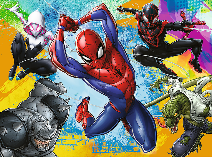 Пазл Trefl Marvel Spider-man Кольори Людини-павука 30 елементів 18307 (5900511183078) - зображення 3