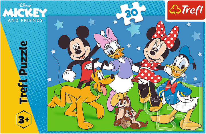 Пазл Trefl Mickey & friends Мишачі справи 30 елементів 18309 (5900511183092) - зображення 2