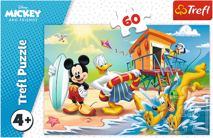 Пазл Trefl Mickey & friends Интересный день 60 элементов (5900511173598) - Фото 3 Пазл Trefl Mickey & friends Интересный день 60 элементов (5900511173598) - изображение 3