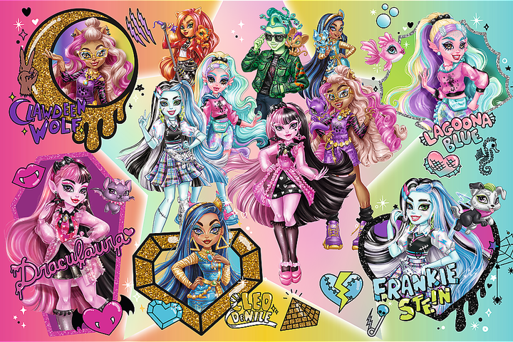 Пазл Trefl Monster High Зомбі на вершині! 300 елементів 23027 (5900511230277) - зображення 3