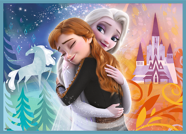 Пазлы 4 in 1 Trefl Frozen Удивительный мир Ледяного сердца 12+15+20+24 элемента (5900511343816) - изображение 4