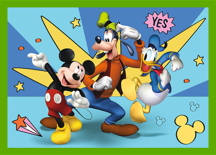 Пазлы 4 in 1 Trefl Mickey & friends Среди друзей 12+15+20+24 элемента (5900511346169) - Фото 2 Пазлы 4 in 1 Trefl Mickey & friends Среди друзей 12+15+20+24 элемента (5900511346169) - изображение 2
