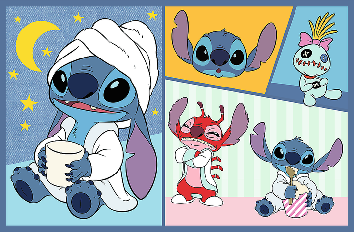 Пазлы Trefl Lilo & Stitch Со Стичем не скучно 2х70 элементов (5900511344448) - изображение 3