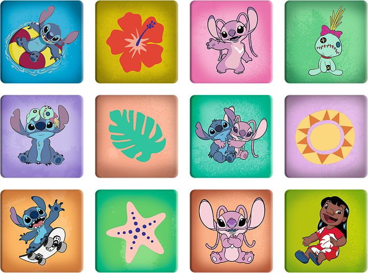 Пазлы 2 in 1 Trefl Lilo & Stitch Счастливые 30+48 элементов + игра Memos 24 детали (5900511935851) - изображение 4