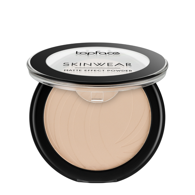 Пудра для обличчя topface Skinwear Matte Effect Powder РТ265 № 03 - Фото 4 Пудра для обличчя topface Skinwear Matte Effect Powder РТ265 № 03 - зображення 4
