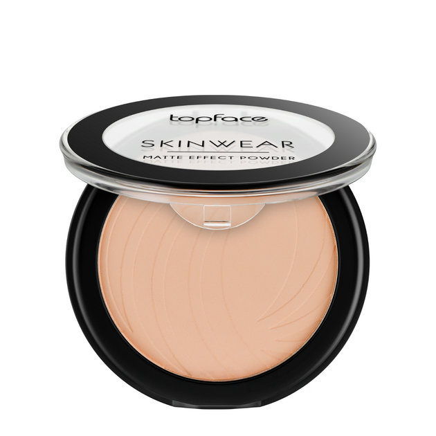 Пудра для обличчя topface Skinwear Matte Effect Powder РТ265 № 04 - Фото 4 Пудра для обличчя topface Skinwear Matte Effect Powder РТ265 № 04 - зображення 4