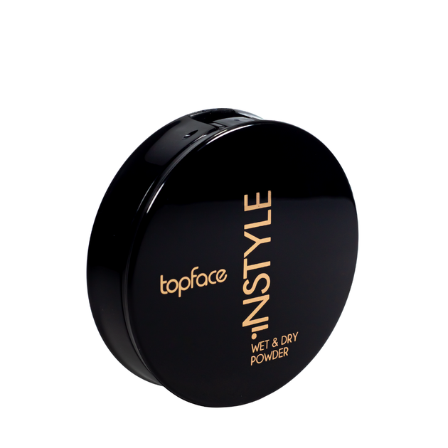 Пудра для обличчя topface Instyle Wet & Dry Powder PT261 № 04 Персиковый - зображення 8